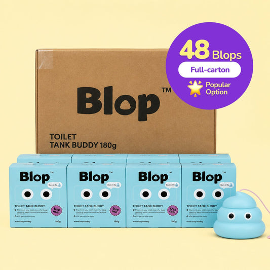 Blop toilet tank & bowl cleaner (48 Blops - Full carton) - Blop.todayBlop.today