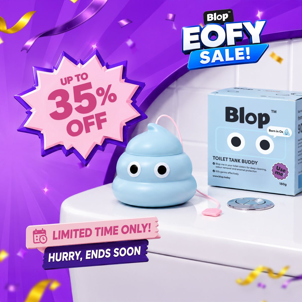 Blop Toilet Tank and Bowl Cleaner - Blop.todayBlop.today