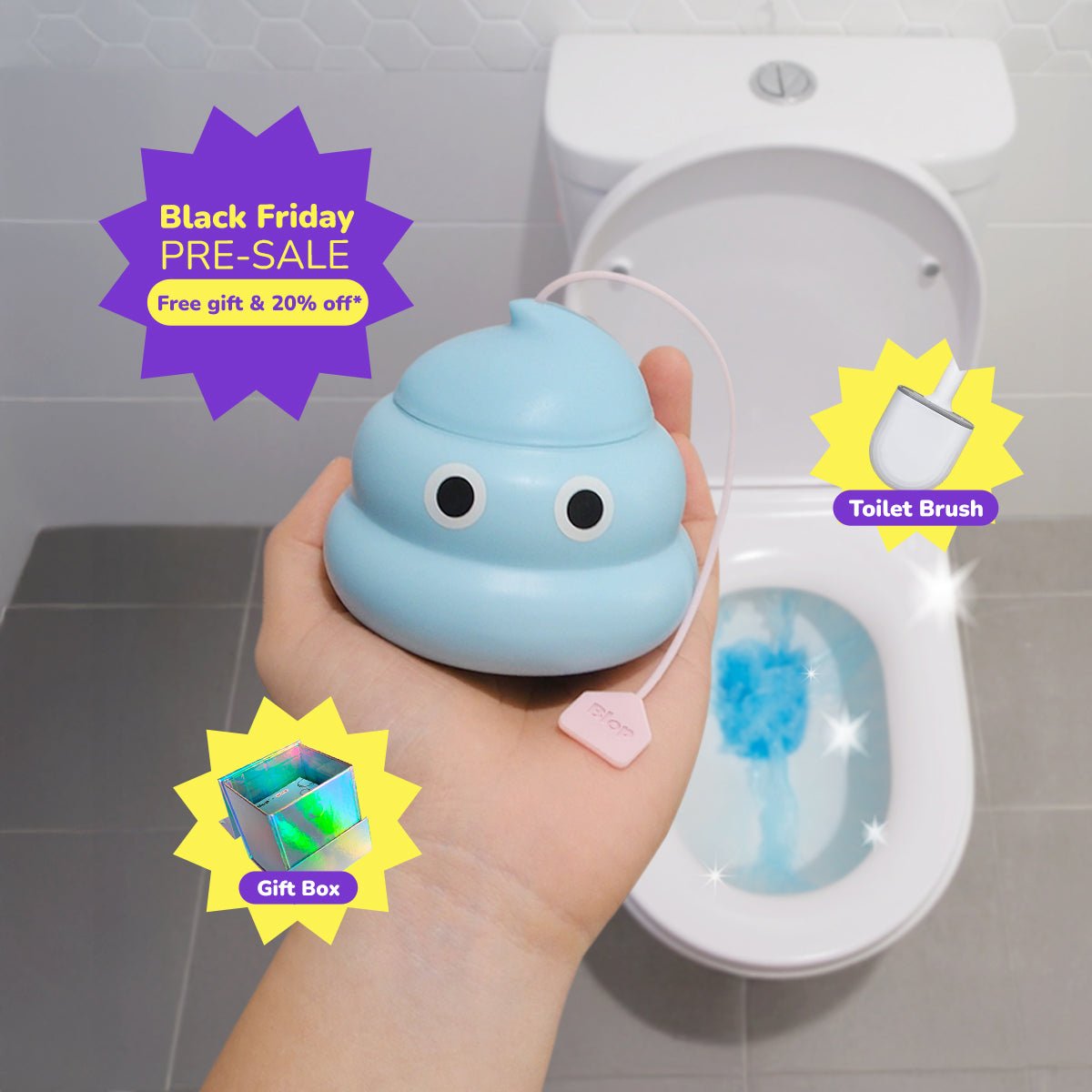 Blop Toilet Tank and Bowl Cleaner - Blop.todayBlop.today