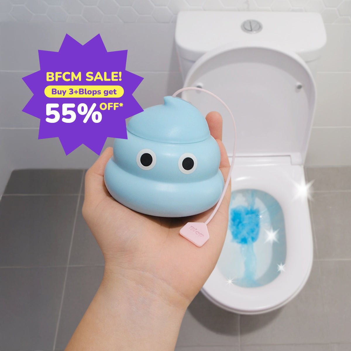 Blop Toilet Tank & Bowl Cleaner - Blop.todayBlop.today