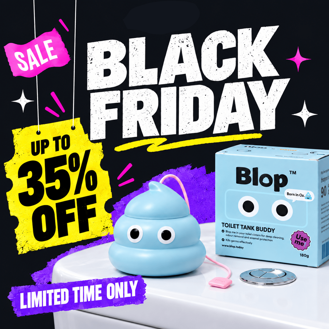 Blop Toilet Tank & Bowl Cleaner - Blop.todayBlop.today
